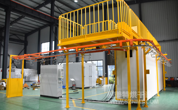 汽車內(nèi)飾件自動化隧道爐烘烤線 汽車內(nèi)飾件自動化隧道爐烘烤線