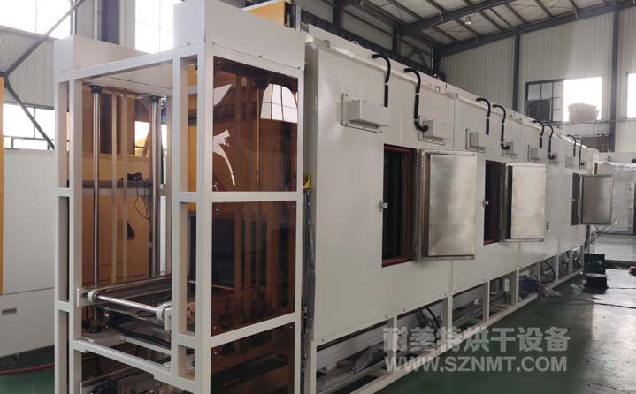 電動汽車電控的冷卻10米固化隧道爐 電動汽車電控的冷卻10米固化隧道爐